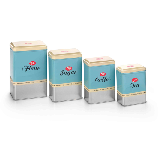 Tala Retro-peltipurkit, 4 kpl