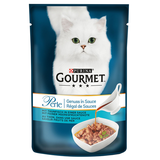 20 + 6 gratis! 26 x 85 g Gourmet Perle - Genuss in Soße: Thunfisch