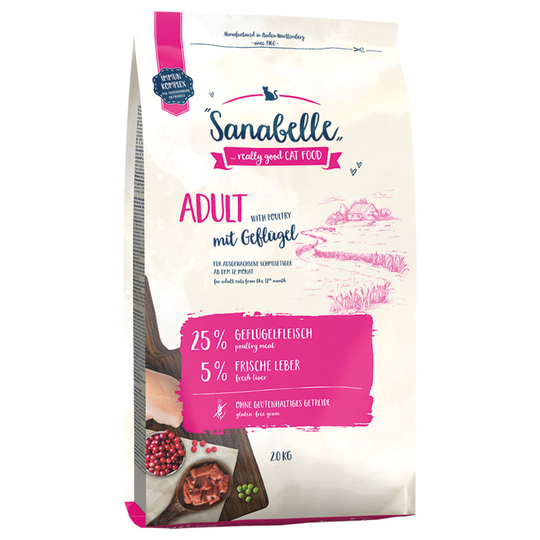Sanabelle Adult with Poultry - 2 x 2 kg