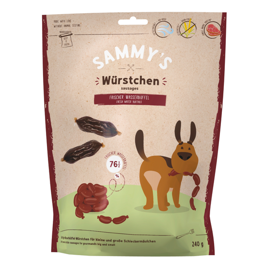 Sammy's vesipuhvelimakkarat - 6 x 240 g