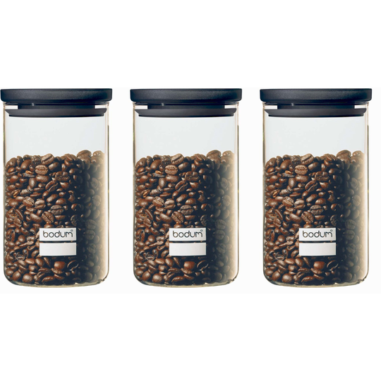 Bodum Yohki -säilytyslasi, 3 kpl, 1 L