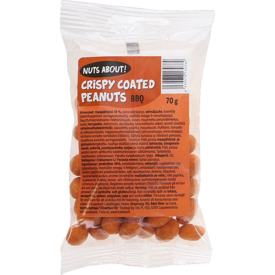 Nuts about BBQ-maapähkinät