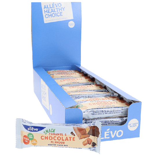 Allévo Välipalapatukat Suklaa & Karamelli 24-pack
