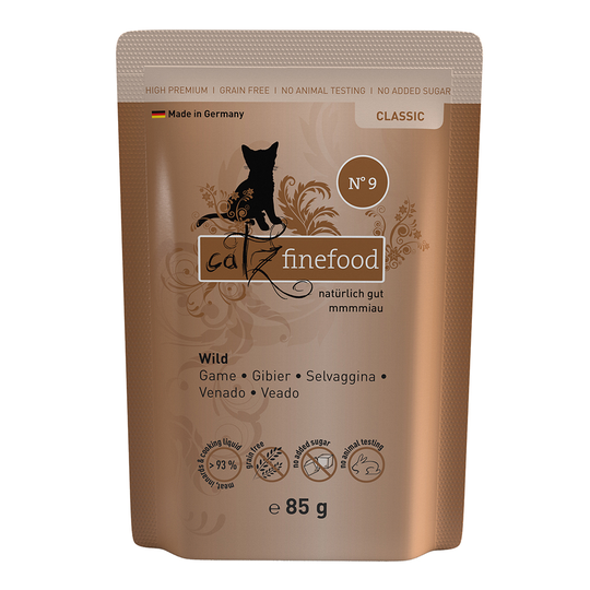 catz finefood Pouch 8 x 85 g - peura