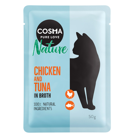 Cosma Nature Pouch 6 x 50 g - kananrinta