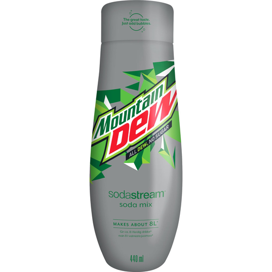 SodaStream Mountain Dew Diet -juomatiiviste, 440 ml