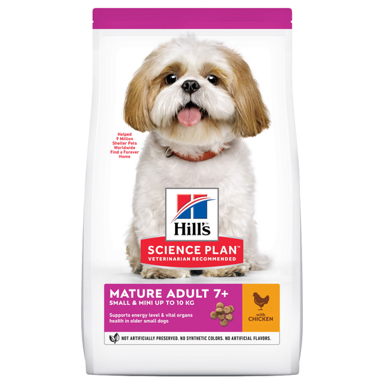 Hill's Science Plan Mature Adult 7+ Small & Mini Chicken - 1,5 kg