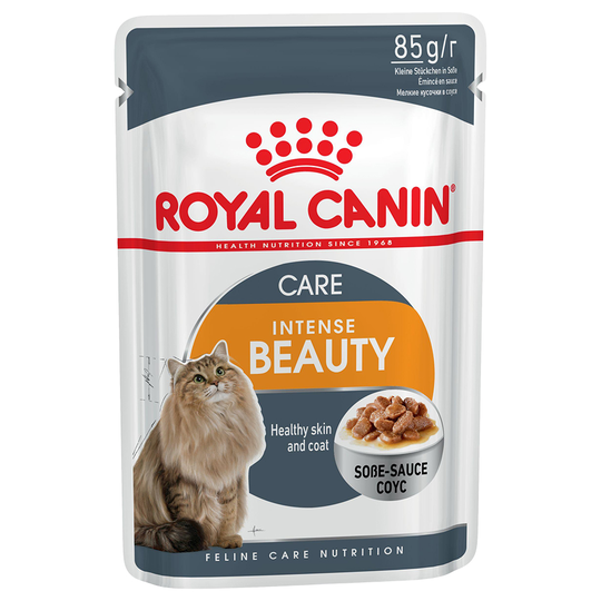 Royal Canin -suursäästöpakkaus 96 x 85 g - Intense Beauty in Gravy