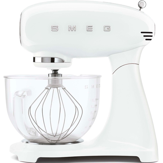 Smeg Monitoimikone, 4,8 litraa, valkoinen (lasikulhollinen)