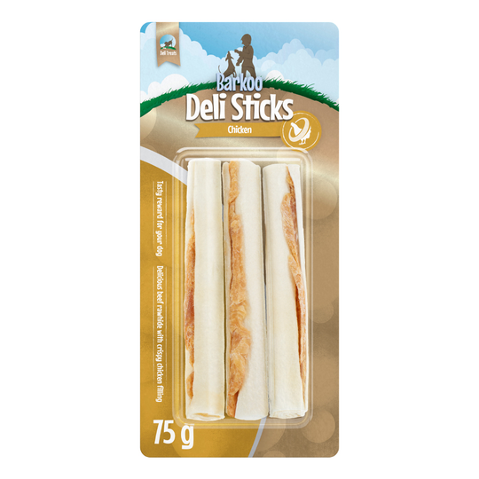 Barkoo Deli Sticks Chicken 12,7 cm - 18 kpl (450 g)