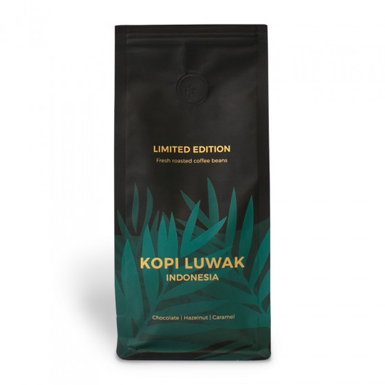 Single origin kahvipavut "Kopi Luwak", 250 g