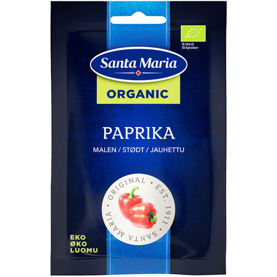 Santa Maria Jauhettu Paprika Luomu