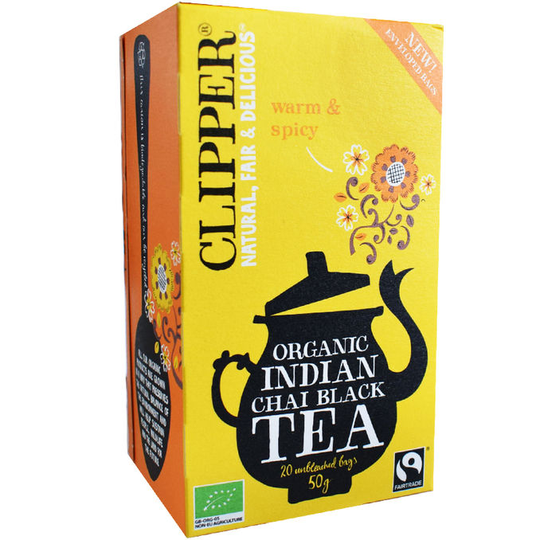 Clipper Chai Musta Tee