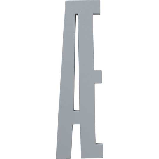 Design Letters Harmaat puukirjaimet, Æ