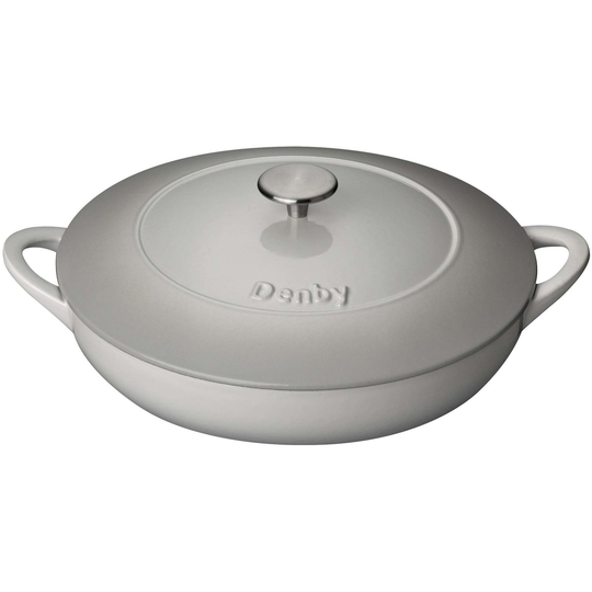 Denby Matala Natural Canvas -valurautakattila, 3,6 litraa