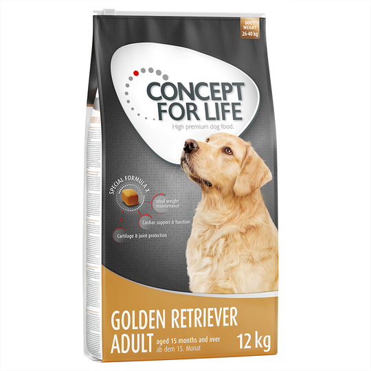 Concept for Life -säästöpakkaus - Golden Retriever Adult (2 x 12 kg)