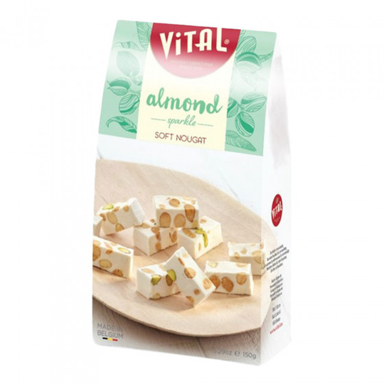 Nougat patukat Vital "Almond & Pistachio", 150 g