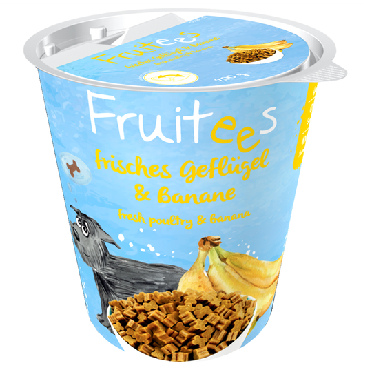 bosch Fruitees (puolikostea) - banaani (200 g)