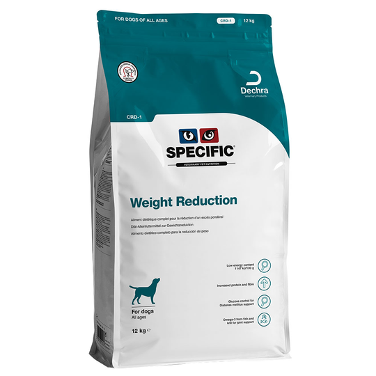 Specific Dog CRD-1 - Weight Reduction - säästöpakkaus: 2 x 12 kg