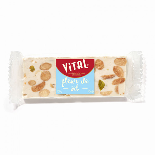 Nougatpatukka Vital "Fleur De Sel", 45 g