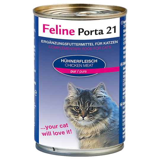 Feline Porta 21 -kissanruoka 6 x 400 g - kana