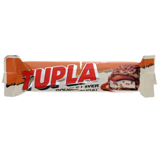 Tupla Suklaapatukka Double Layer White Nougat