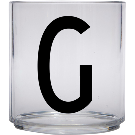 Design Letters Tritan-juomalasi lapsille, G