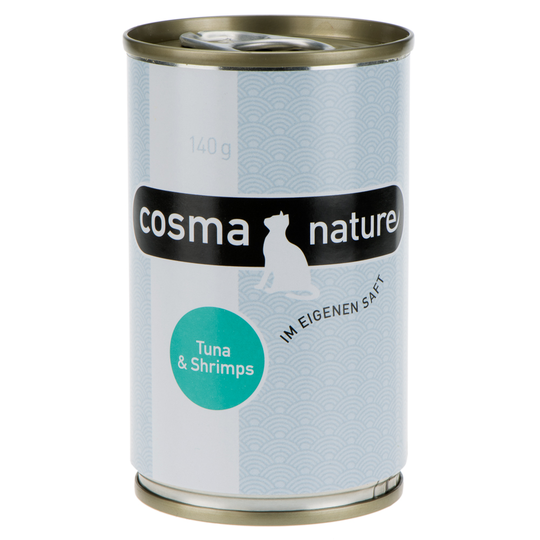 Cosma Nature 6 x 140 g - tonnikala & katkarapu