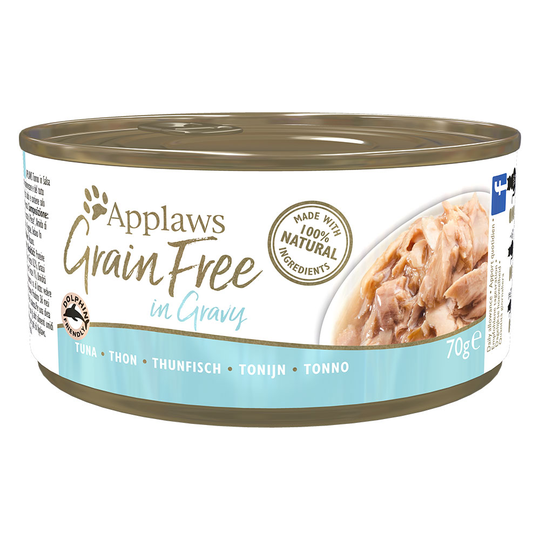 Applaws Grainfree in Gravy 6 x 70 g - tonnikala