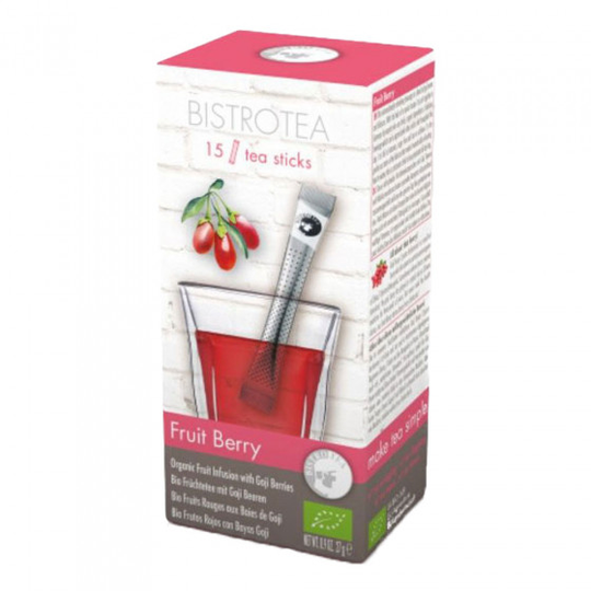 Luomuhedelmähauduke Bistro Tea "Fruit Berry", 15 kpl.