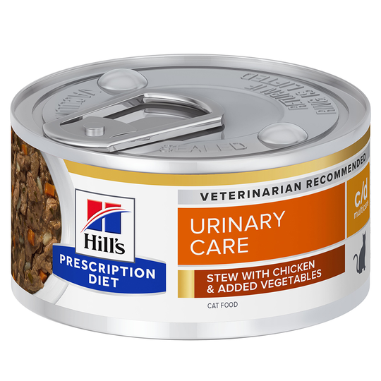 Hill´s Prescription Diet c/d Urinary Care - kana & kasvikset - 12 x 82 g