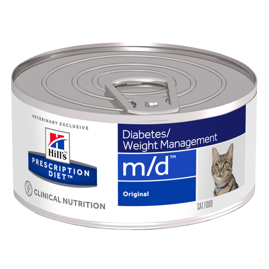 Hill's Prescription Diet m/d Diabetes Care - kana - oheen märkäruoka: 6 x 156 g m/d Diabetes/Weight Original