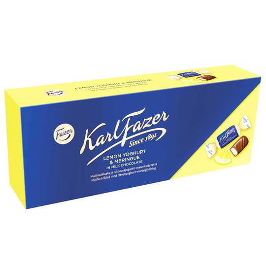 Karl Fazer Suklaakonvehdit Sitruunajogurtti & Marenki