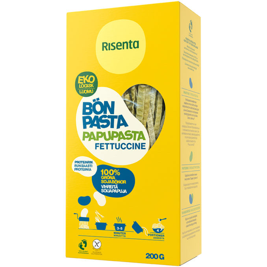 Risenta Papupasta Fettuccine Luomu