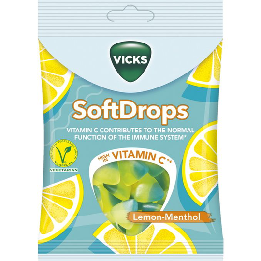 Vicks Viinikumi Sitruuna & Menthol
