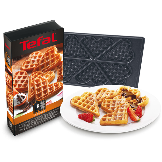 Tefal Snack Collection -vuoka: Sydänvohvelit (6)