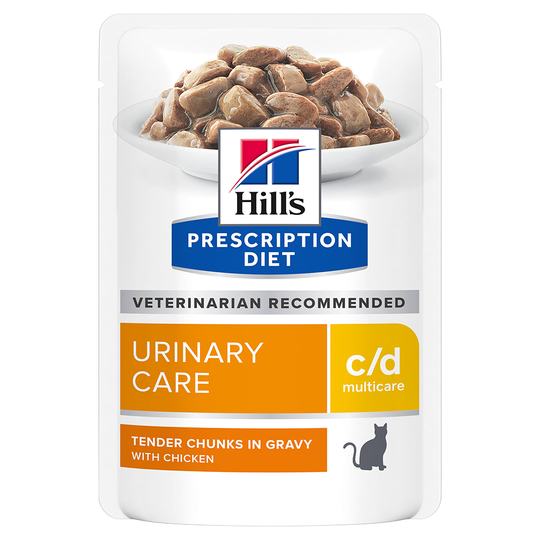 Hill's Prescription Diet c/d Multicare Urinary Care - kana - 12 x 85 g