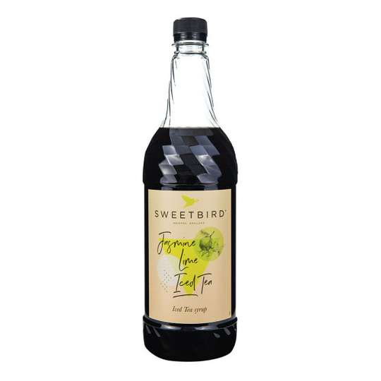 Makusiirappi jääteelle Sweetbird "Jasmine Lime Iced Tea", 1 l