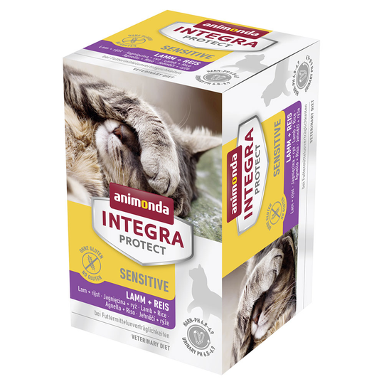 Animonda Integra Protect Adult Sensitive -rasiat - 6 x 100 g lammas & riisi