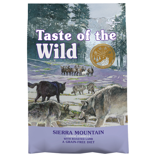 Taste of the Wild -säästöpakkaus, 2 x 12.2 kg - Sierra Mountain