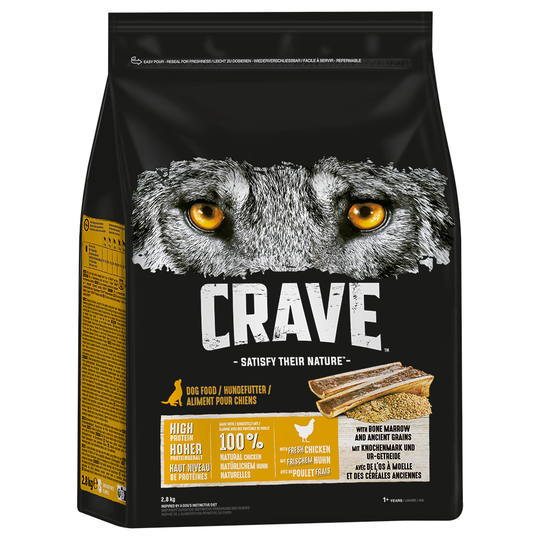 Crave kana, jossa luuydintä ja muinaisviljaa - 7 kg