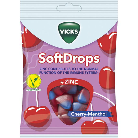 Vicks Viinikumi Kirsikka & Menthol