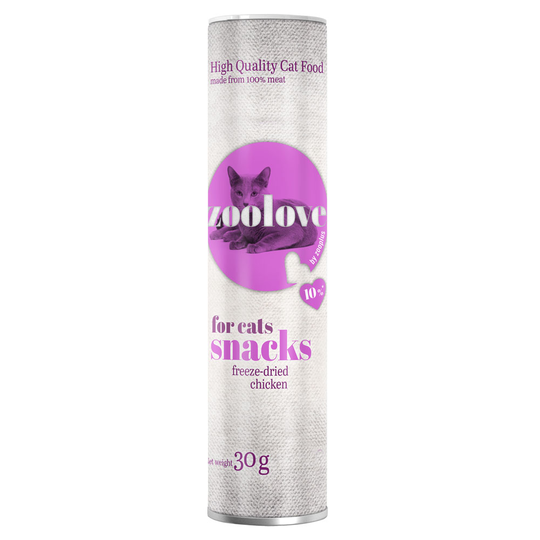 zoolove by zooplus Snacks -säästöpakkaus - 5 x kana (150 g )
