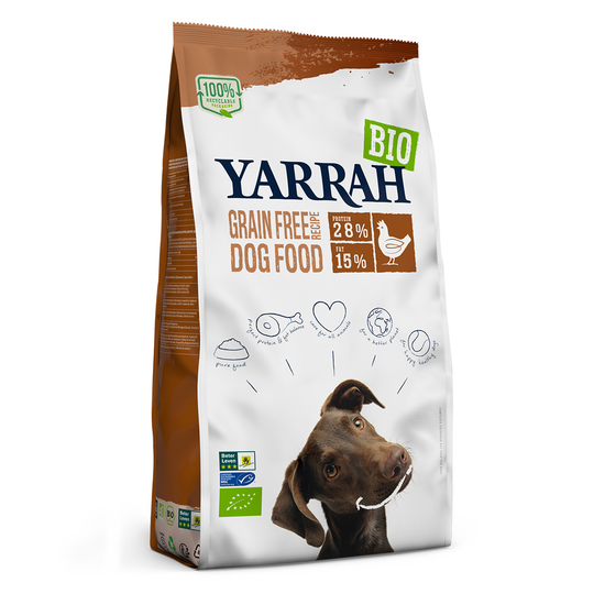 Yarrah Bio Grain Free luomukana - 10 kg