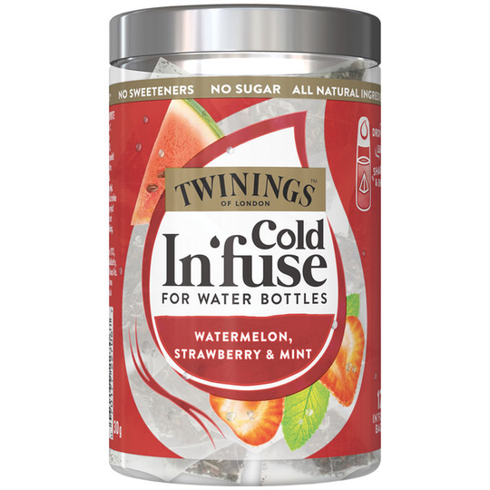 Twinings Tee Cold Infuse Vesimeloni Mansikka & Minttu