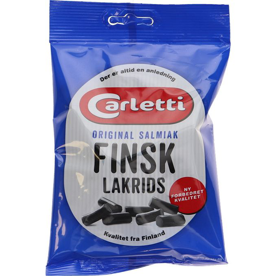 Carletti Suomalainen Salmiakkilakritsi