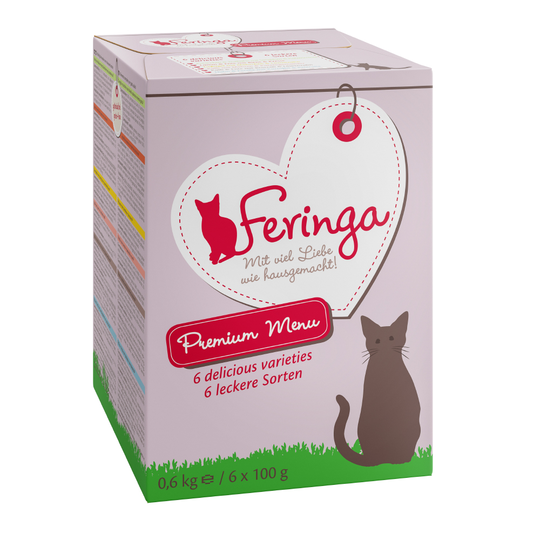 Feringa-rasiat 6 x 100 g - lajitelma II (6 makua)