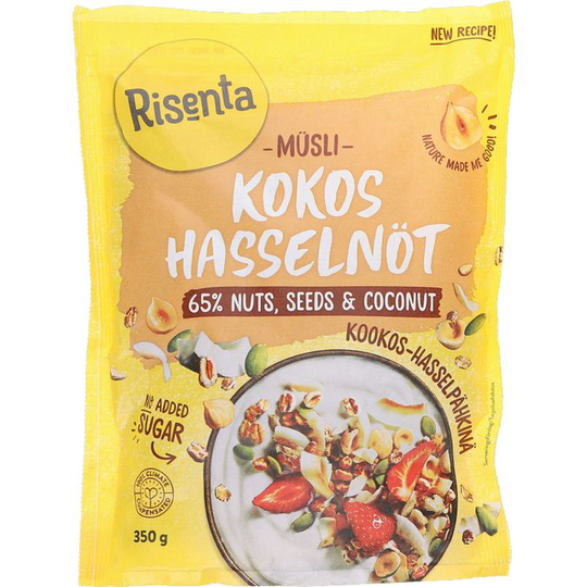 Risenta Mysli Kookos & Hasselpähkinä