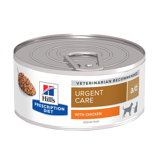 Hill's Prescription Diet Feline -purkkiruoka 24 x 156 g - a/d Restorative Care Chicken