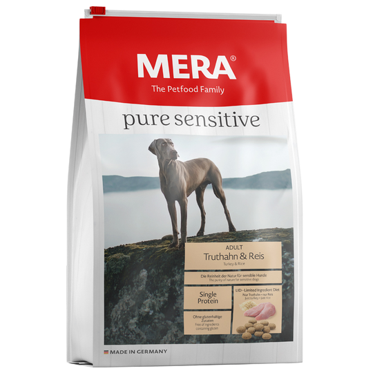 MERA pure sensitive Adult Turkey & Rice - 12,5 kg